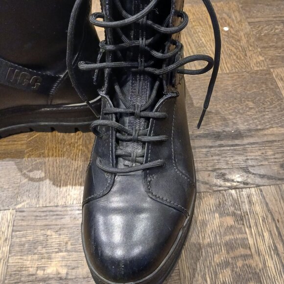 UGG Women's Sheena Platform Combat Boots - Picture 3 of 11